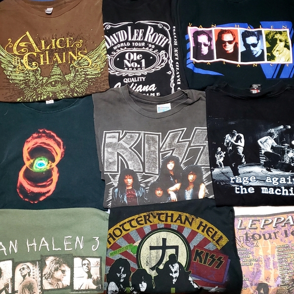 80s 90s Vintage concert shirt tour and band BUYSELL - Picture 7 of 8